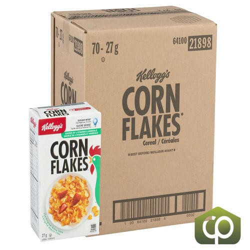 Kellogg's Corn Flake Cereal, Portion | 27G/Unit, 70 Units/Case- chicken pieces Kellogg's Corn Flake Cereal, Portion | 27G/Unit, 70 Units/Case- chicken pieces
