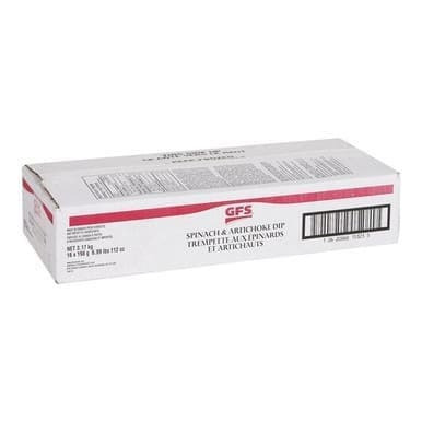 Gordon Choice GFS Spinach & Artichoke Dip, Frozen | 198G/Unit, 16 Units/Case