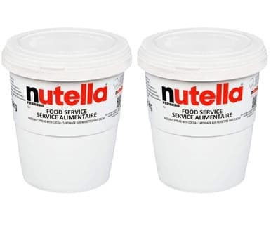 Nutella Hazelnut Spread Tub Bulk Food Service 6.6 lb/3 Kgs | 2 Units/Case