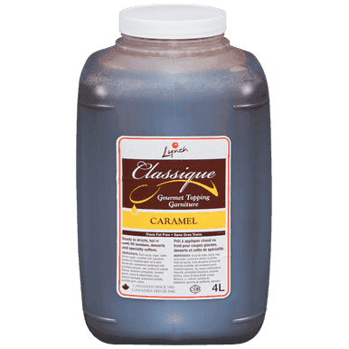 LYNCH Ice Cream Topping, Caramel-4L