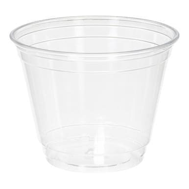 Stone Straw 9oz Clear Polyethylene Plastic Cups | 1000UN/Unit, 1 Unit/Case