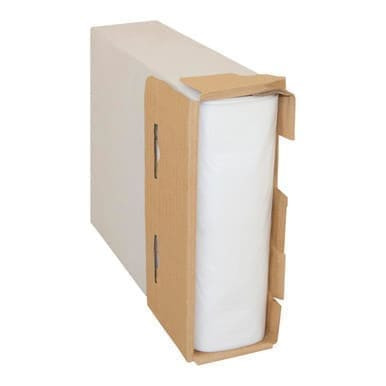 Hy Pax Clear Strong Garbage Bags, 35Inx50In Fcs | 25UN/Unit, 4 Units/Case