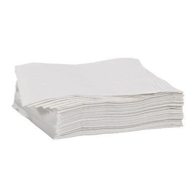 Gordon Choice GFS  Beverage Napkins, 1Ply 1/4 Fold White 9.5 X 9.5 | 500UN/Unit, 8 Units/Case