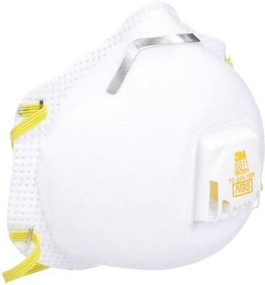 3M 8511 N95 Particulate Respirator Face Mask (Box of 10)