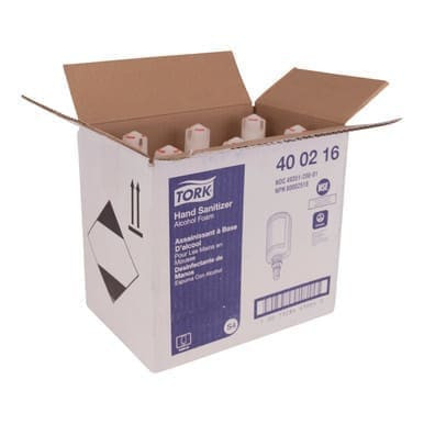 TORK Hand Foam Sanitizers, With Alcohol Waterless | 950ML/Unit, 6 Units/Case