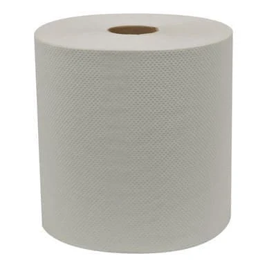TORK White Towel Rolls, 7.8In X 800Ft | 800FT/Unit, 6 Units/Case