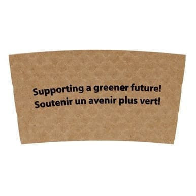 Java Jacket Java Kraft Sleeves, Paper Ring Preass | 1300UN/Unit, 1 Unit/Case