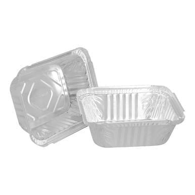 HFA 1Lb Oblong Foil Pan Container Containers, 4 X 5In | 1000UN/Unit, 1 Unit/Case