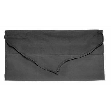 Chef Revival 3 Pocket Serving Waist Black Apron | 1UN/Unit, 1 Unit/Case