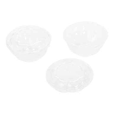 Greenstripe 32oz Round Clear Pla Plastic Bowls, With Lid, Ecology Friendly | 150UN/Unit, 1 Unit/Case