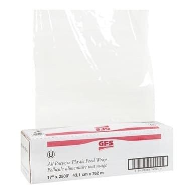 Gordon Choice GFS  Film Wrap, Roll Clear 17In X 2500Ft Cutter Bo X | 1UN/Unit, 1 Unit/Case