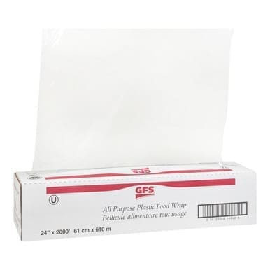 Gordon Choice GFS  Film Wrap, Roll Clear 24In X 2000Ft Cutter Bo X | 1UN/Unit, 1 Unit/Case