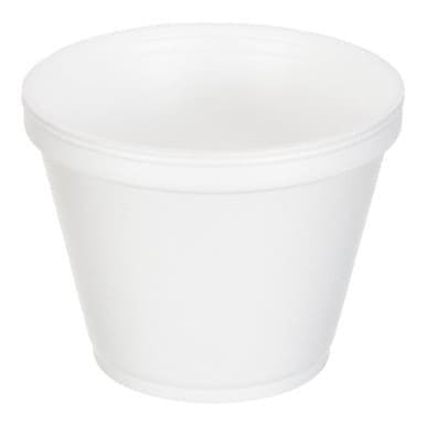 Gordon Choice GFS 12oz White Foam Containers | 25UN/Unit, 20 Units/Case