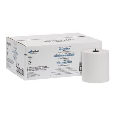 Array Towel Rolls, Select Standard White 7.9In X 700Ft | 6UN/Unit, 1 Unit/Case