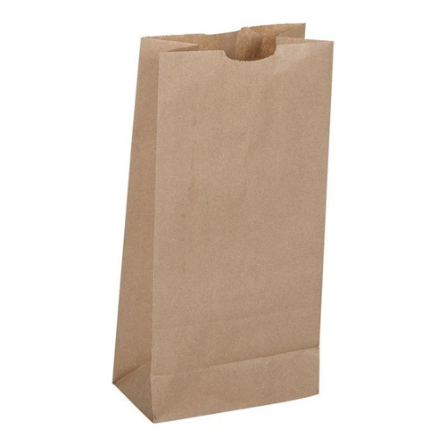 Gordon Choice 10Lb Kraft Paper Bags, 6 X 4 X 13In | 500UN/Unit, 1 Unit/Case