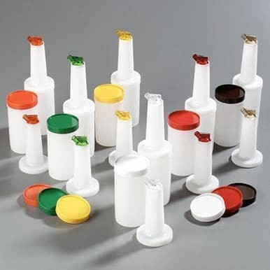 Carlisle 1Qt Assorted Colours Stor N Pour Complete Pourer | 1UN/Unit, 1 Unit/Case