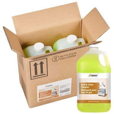 Array Oven and Grill Cleaner, Bulk | 3.78L/Unit, 2 Units/Case
