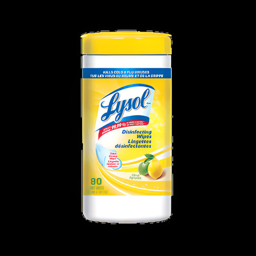 Citrus Disinfectant Cleaner Wipes | 80UN/Unit, 6 Units/Case