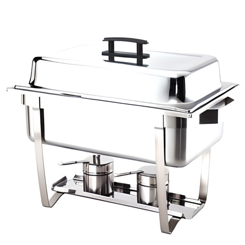 Browne & Co 9Qt Rectangular Full Size Economy Chafer | 1UN/Unit, 1 Unit/Case
