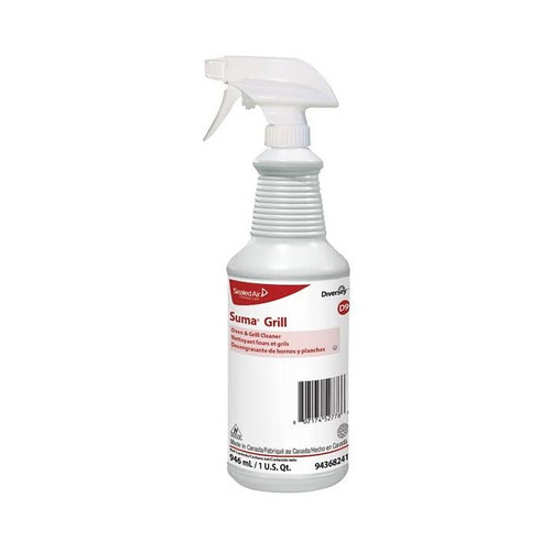 Professional heavy duty degreaser for commercial kitchen grills