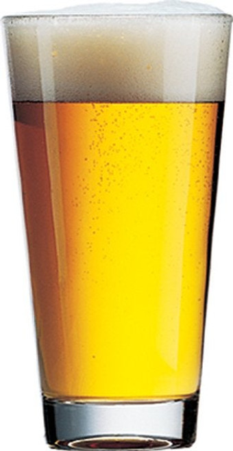 Arcoroc 18oz Heavy Sham Mixing Sleeve Glasses | 24UN/Unit, 1 Unit/Case