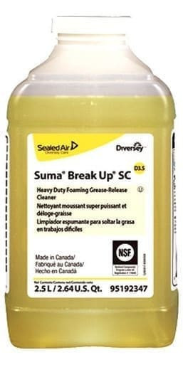 SUMA Grease Cleaner, Release Break Up Sc | 2.5L/Unit, 2 Units/Case