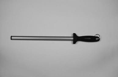Gordon Choice GFS 12In Sharpening Steel, Black Handle | 1UN/Unit, 12 Units/Case