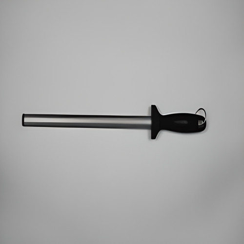 Gordon Choice GFS 12In Sharpening Steel, Black Handle | 1UN/Unit, 12 Units/Case