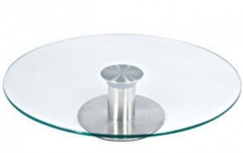 Revolving Glass Cake Stand
