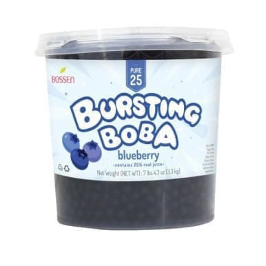 Blueberry Bursting Boba Pearls Pure25, 7.3lbs