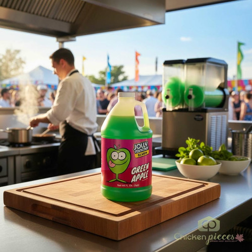 jolly rancher slush Jolly Rancher Green Apple Slushy Syrup 5:1 Concentrate-1.89L/64 oz