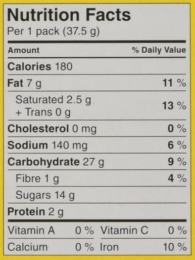 Dad's Chocolate Chip Cookies Portion Packs - 1.8kg Box (48 Packs of 2) - Perfect Snack Size