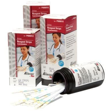 Pro Advantage Urine Reagent Strips  4 Parameter: Leukocytes, Nitrite, Protein, Glucose- 100/bottle (25/case)
