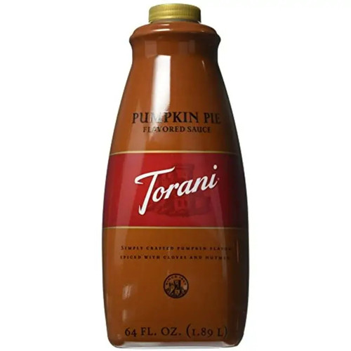 Torani 64 fl. oz. Puremade Pumpkin Pie Flavoring Sauce