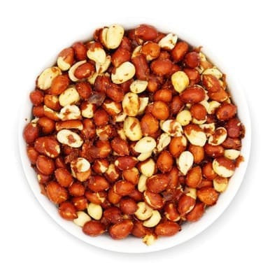 Roasted & Salted Peanuts (with skin) - 25lb Case