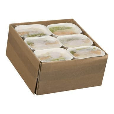 Trepuree Entree Salmon With Peas & Pasta Puree | 250G/Unit, 24 Units/Case
