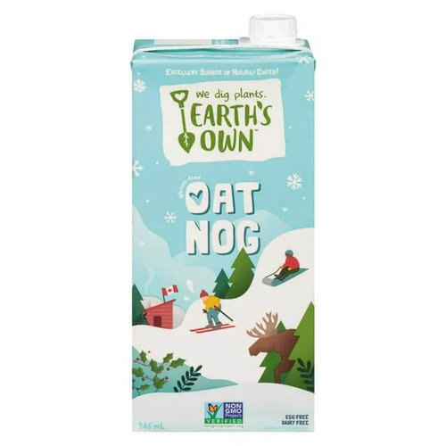 Earth's Own Oat Milk Oat Nog 946ml - Vegan & Dairy-Free | Limited Time Only- CHICKEN PIECES