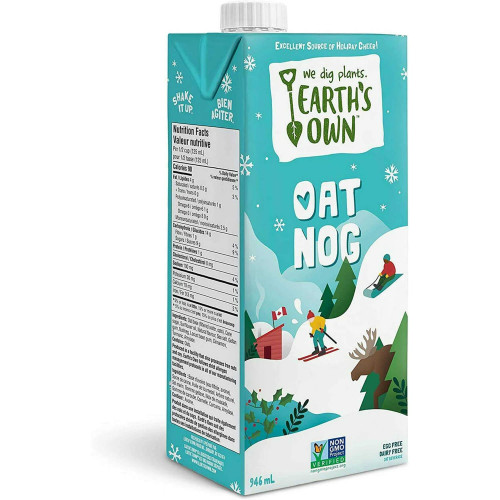 Earth's Own Oat Milk Oat Nog 946ml - Vegan & Dairy-Free | Limited Time Only- CHICKEN PIECES