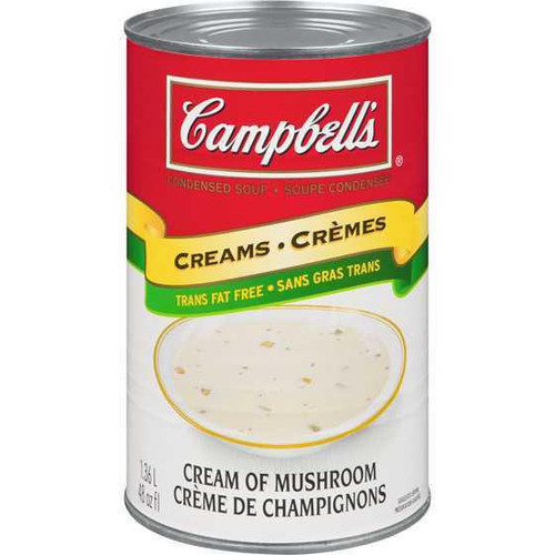  Campbell's Condensed Cream of Mushroom Soup 1.36 L/48oz (12 pack) 