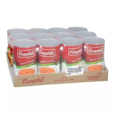 Campbell's Condensed Tomato Soup 1.36 L/48oz (12 pack)
