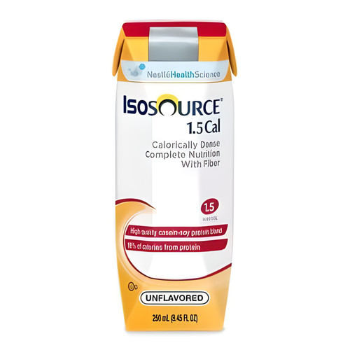 Isosource 1.5 Cal  Liquid High Calorie  Nitro Comp Formula 250ml - 24 Case