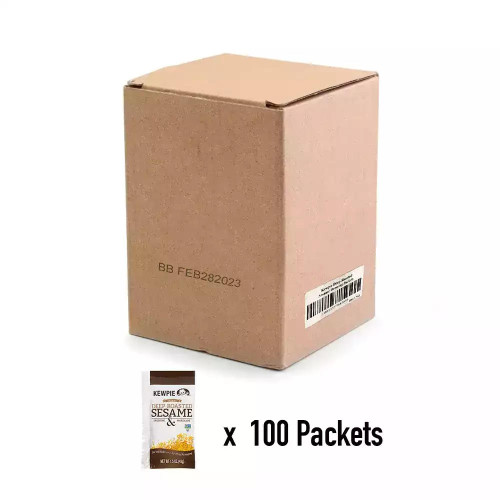 KEWPIE Kewpie Deep Roasted Sesame Dressing Pouches, (1.5oz x Pack of 100) 
