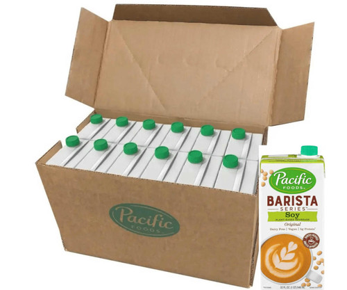 PACIFIC FOODS Pacific Foods Barista Series Soy  Original, 946ml/32 Oz -(12 per case) 