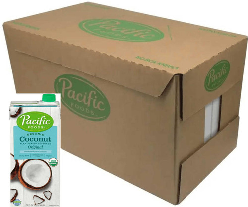 PACIFIC FOODS Pacific Foods Organic Original Coconut Beverage 32oz/946ml-(12/case) 
