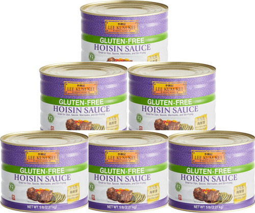 LEE KUM KEE Lee Kum Kee Gluten-Free Hoisin Sauce 5 lb. - 6/Case | Authentic Asian Flavor without Gluten 
