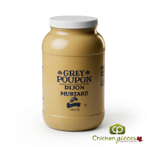 grey poupon Grey Poupon Dijon Mustard 1 Gallon Bulk Food Service - 2/Case