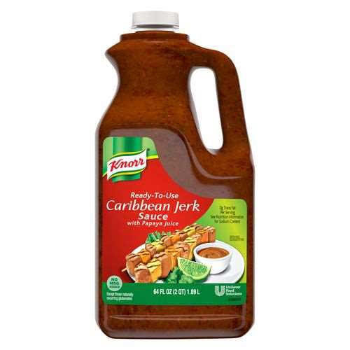 KNORR Knorr Professional Ready-to-Use Caribbean Jerk Sauce with Papaya Juice Jug 64oz (4/case) 
