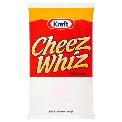 KRAFT Cheez Whiz Original Cheese Sauce Bulk Food Service 6.5 lbs (6/Case) 