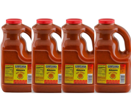 louisiana Louisiana Habanero Hot Sauce  Bulk Food Service 1 Gallon- 4/Case 