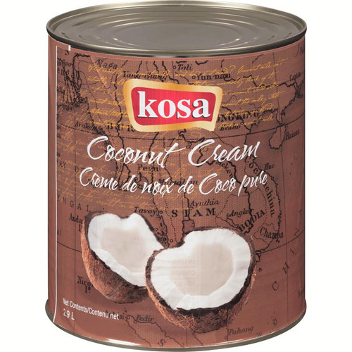 Kosa KOSA Coconut Cream Can Bulk Food Service 2.9L (6/Case)  Kosa KOSA Coconut Cream Can Bulk Food Service 2.9L (6/Case)
